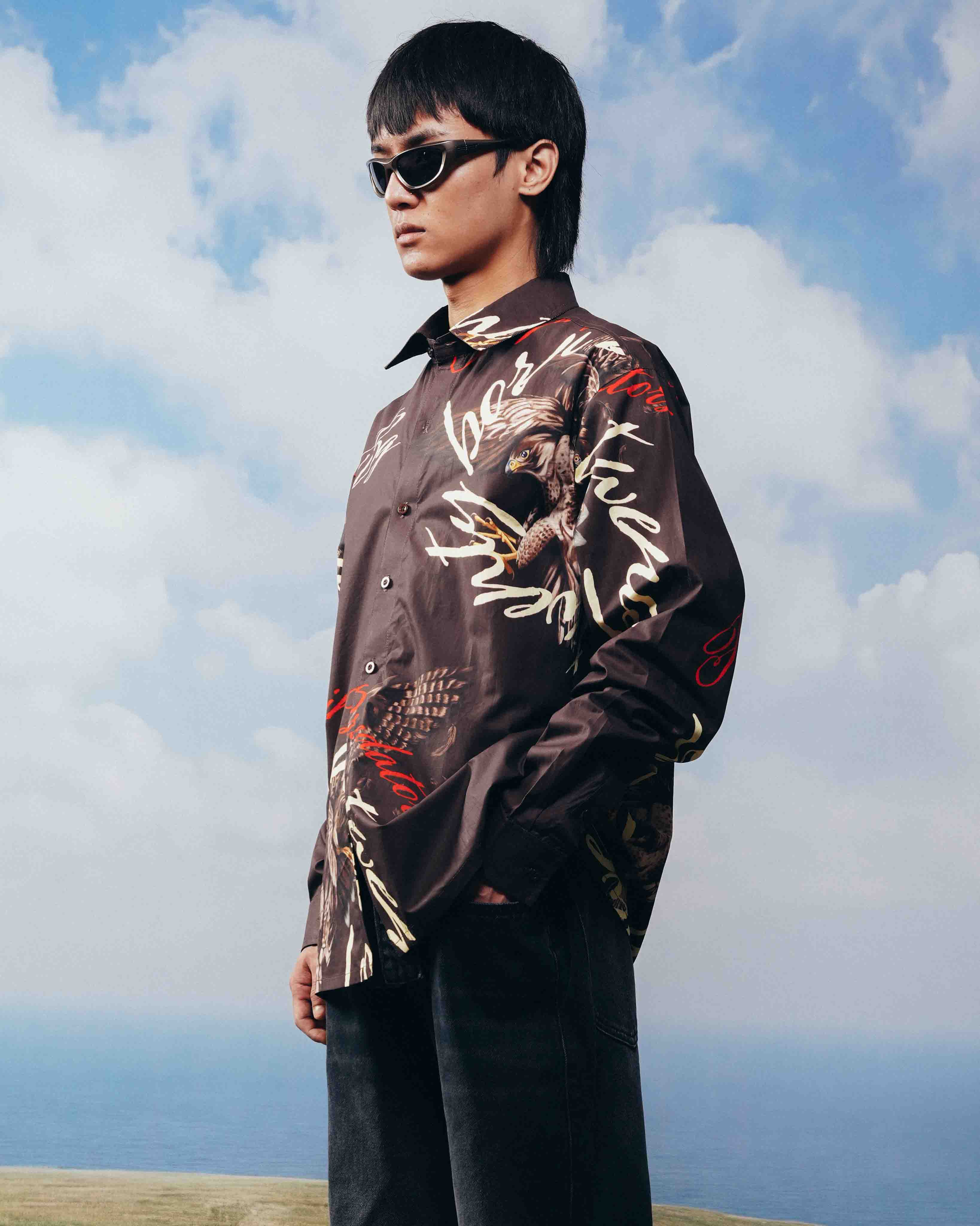 Brown Alpha Descent Shirt